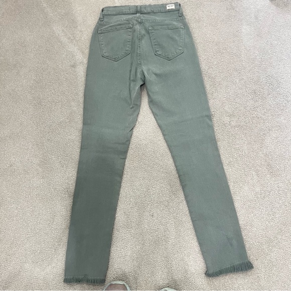 Angry Rabbit light olive straight leg jeans, size 27/5 - Picture 4 of 7
